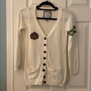 Old Navy Women’s cream cardigan sweater medium